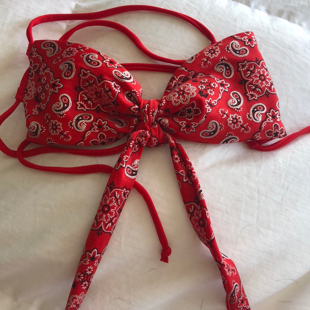 NWOT Southern Belle Bando Bikini.